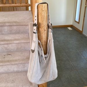 Free People Westbound Suede Tote Bag